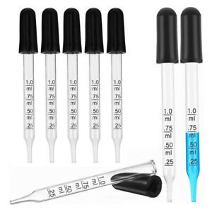 Graduated  Droppers Medicine Dropper Glass Dropper Scale Dropper Scale Pipette