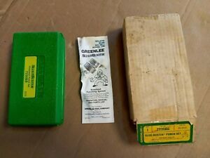 Greenlee 7235BB Slug Buster Knockout Punch Set with Original Box / Free Shipping