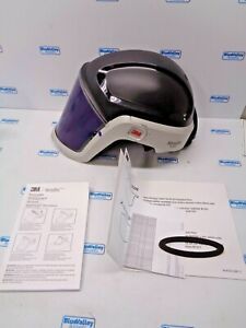 3M VERSAFLO RESPIRATORY HARD HAT ASSEMBLY M307 W VISOR AND FACESEAL, NEW