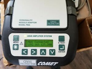 Astromed Grass Telefactor AS40 Amplifier W/ PMA Personality Module Adapter~22670