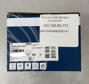 Bosch NIN-50022-A3-W Flexidome IP Indoor 5000HD 1080P Camera &amp; MNT-RIS-FDC Mount