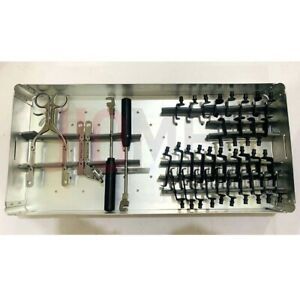 RADIOLUCENT PEEK CERVICAL RETRACTOR SYSTEM Stainless Steel Blades