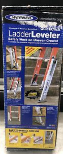Werner Ladder Leg Leveler Base Unit 375 lb. Capacity Weather Resistant New