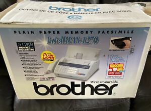 Brother IntelliFAX 1270 Fax Phone &amp; Copier. New