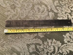 Vintage Starrett # 414 Steel Ultility Rule 12&#034; Made In USA COLLECTIBLE MACHINIST