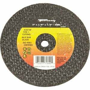 Forney Type 1 3 In. x 1/8 In. x 1/4 In. Steel Cut-Off Wheel 71842  - 1 Each
