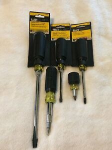 Klein Assorted Size Screwdrivers Lot NEW