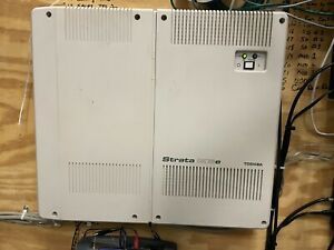 Toshiba Strata DK16e Phone System with 10 Toshiba DKT2010-SD Desk Phones.