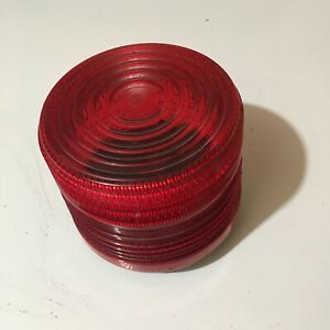 Federal Signal 141ST Electraflash Strobe Warning Light Beacon Red Cover Base