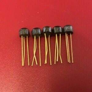 FAIRCHILD/NATIONAL 2N5143 TRANSISTOR NPN TO-106 OLD GOLD (5PCS)
