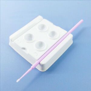 50pcs Dental Adhesive Mixing Wells Trays Bonding Composite 4 Holes Dentist