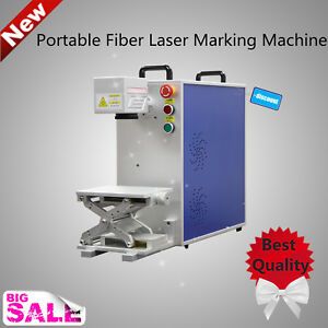 20W Portable Fiber Laser Marking Machine USB Interface High Speed Quality New