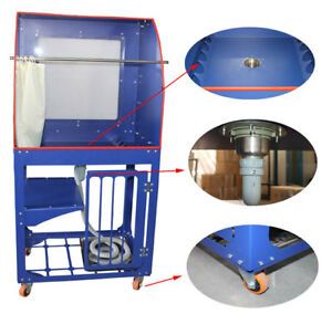 US Multi-function Stand Type Screen Printing Frame Washout Tank LED Backlight