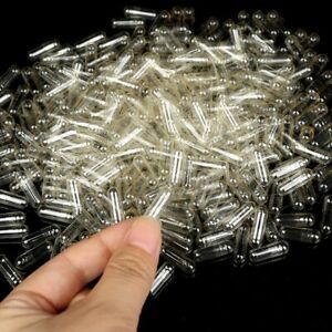 Hollow Pill Case Empty Capsule Seperated Joined Capsules Clear Capsules