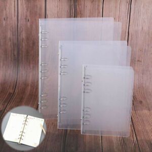 B5 Nine-Hole Folder Twill Pp Binder Shell A6 A5 Transparent Creative Six-Hole