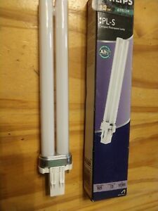 Lot of 2 Philips PL-S 13w/835/2p Gx23 base Compant Fluorescent Lamps (PN 146845