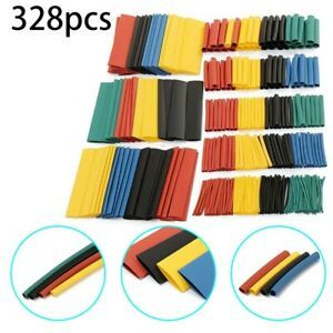 Sleeve Heat Shrink Tubing Wire 2:1 Polyolefin Sharp cutter Storage bag