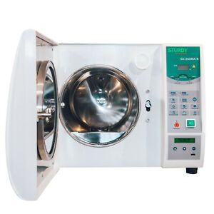 STURDY 24L Dental Medical Steam Autoclave Sterilizer With Recorder Vacuum