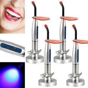 1/2/4PCS Dental LED Curing Lights Cordless Composite Wireless Resin Cure Lamp 5W