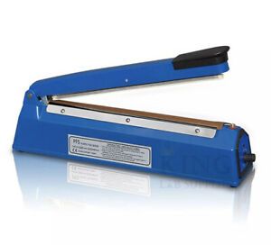 16 Heat Sealing Hand Impulse Sealer Machine Poly Free Element Plastic Sealer