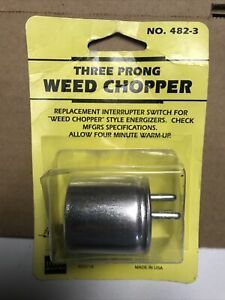 482-3 Timer For Weed-Chopper Electric Fence Control Three 3-Prong