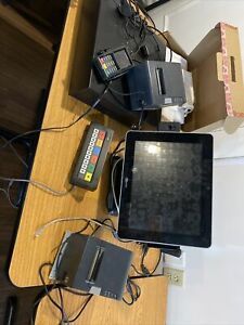 3 NCR POS Terminal, Cash Drawer, Credit Card Processor, 2 Epson Printers