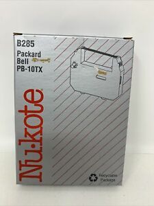 Nu-Kote Packaged Bell  B258 Typewriter Black Correctable Film PB-10TX