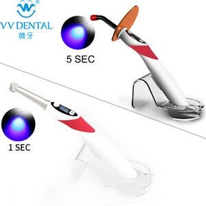 100% New Wireless Dental O-Light LED Curing Light Lamp 1800-2500mw 1 Sec Curing