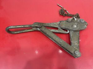 Chicago Grip Bell System (Large) Type Grip Strand Puller Wire Pulling Grips