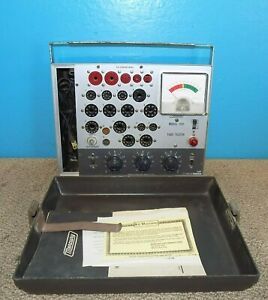 Mercury 1101 Tube Tester w/ Paperwork Free Shipping