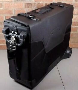 Custom Sales Display Music Gear Travel Rolling Padded Locking Case Nylon 28x20x9