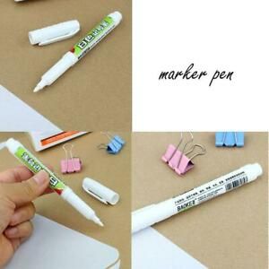 Permanent Marker White Bulk Oil-Ink Marker Pens Stationery Fine Tip Price U3Q4