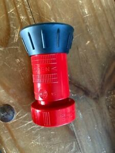 RED 1-1/2&#034; NST POLY FIRE HOSE NOZZLE FIREHOSE NOZZLE FIREHOSE T