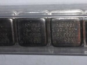 SARONIX NTH089B 25.0000Hz Through Hole Crystal Oscillator Quantity-10