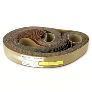 3M 777F 24 Grit Cloth Sanding Belt 2&#034; x 72&#034; YF Backing (Pack of 14)