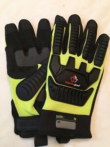 Clutch Gear Fleece Lined Anti-impact Mechanics Gloves Sz Med NWT
