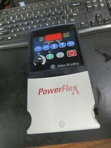 ALLEN BRADLEY POWERFLEX 4, 1 HP, DRIVE 22A-D2P3N104 (VERY NICE)