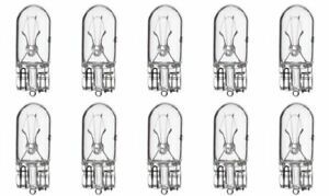 CEC #168 Bulbs, 14 V, 4.9 W, W2.1x9.5d Base, T-3.25 shape (Box of 10)