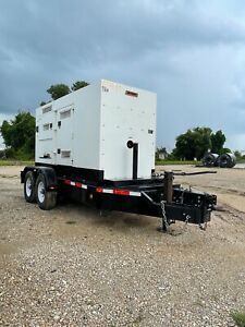 Multiquip DCA220SSCU 176 kW Trailer Mounted Diesel Generator - LOW Hours