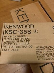 Kenwood Ksc-35Sk Desktop Charger,2.5 Hour Fast Charge