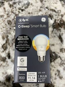 C By GE Smart Tunable LED Light Bulbs White with Google Assistant