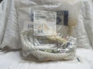 DBI-Sala 6 Ft. Single Leg 1/2&#034; Rope Fall Protection Lanyard