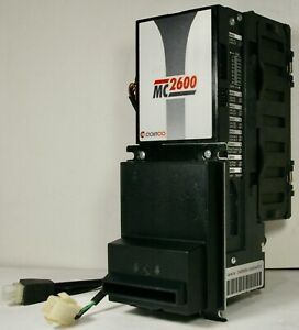 COINCO MC2600 Dollar Bill Acceptor Validator 24V/MDB &amp; MDB Cable New $$$