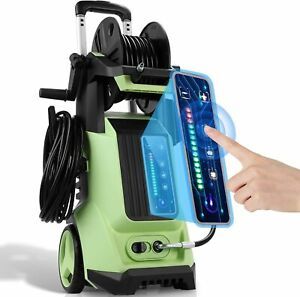 3800PSI Portable Electric Pressure Washer 2.8 GPM Touch-Screen High Power Washer