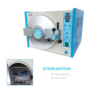 1400W Dental 18L Digital Autoclave Vacuum Steam Sterilizer with Drying Function