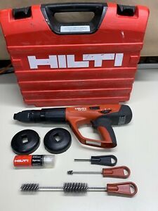 HILTI DX 460 POWDER ACTUATED NAIL GUN W/ X-460-F8 GUIDE + STOW CASE