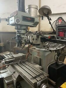 Comet Vertical Mill Milling Machine SWI PROTO TRAK PLUS 2 Axis CNC Control