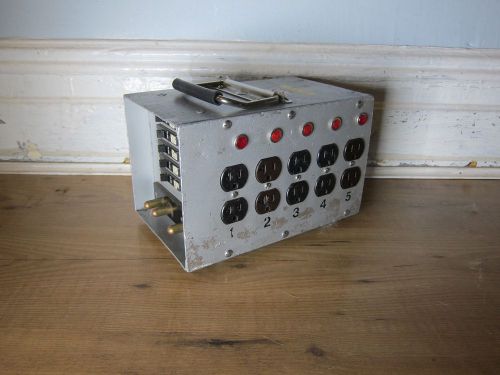 100A lunchbox (single phase) - Union Connector studio portable distro