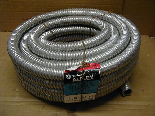 Southwire alflex 1 inch flexible aluminun conduit, type rw - reduced wall, 50ft for sale