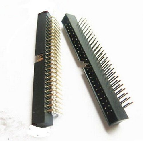 10 pcs 2.0mm 2*25 Pin 50 Pin Right Angle Male Shrouded PCB IDC Socket Box header